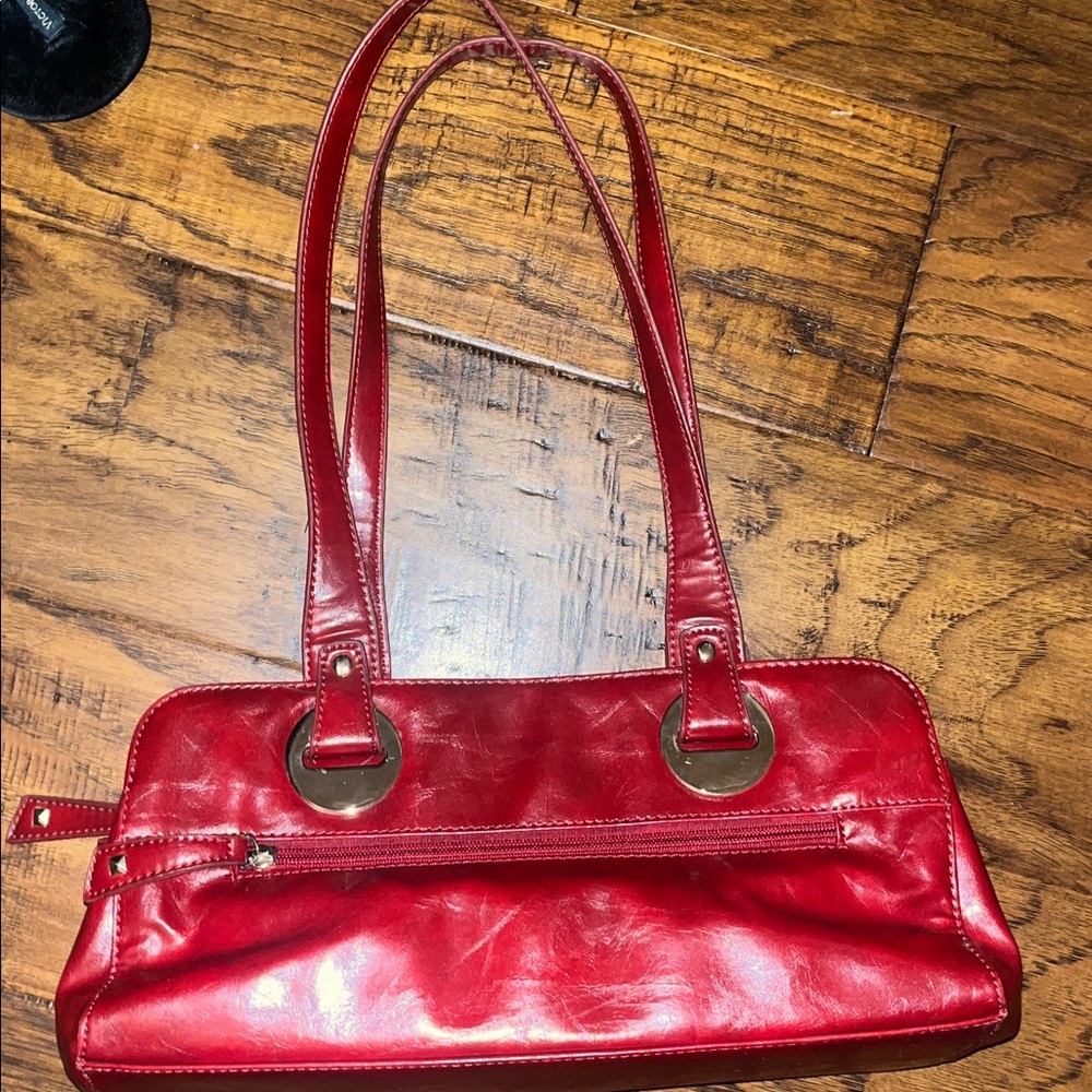 Red Leather Bag